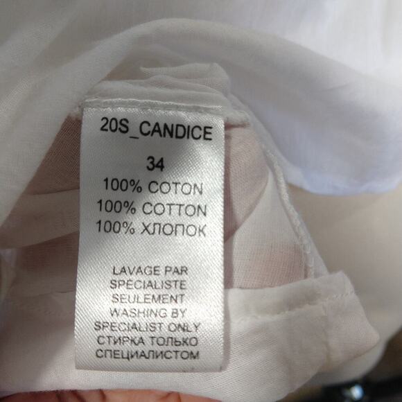 Mes Demoiselles Candice Top Size S 34 Edwardian Victorian Vintage Style Blouse - Picture 10 of 11